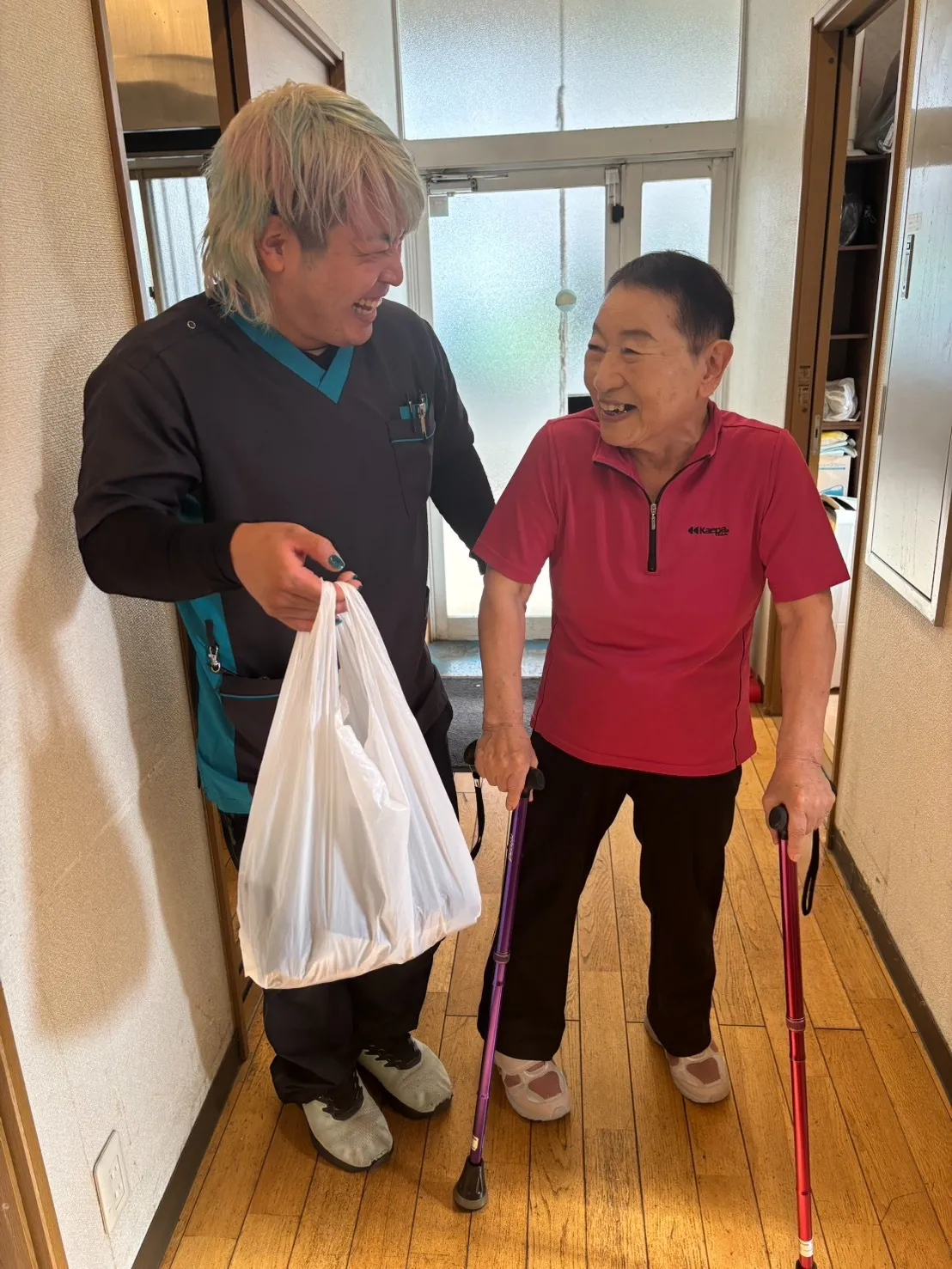 買い物にもう一度行けるように